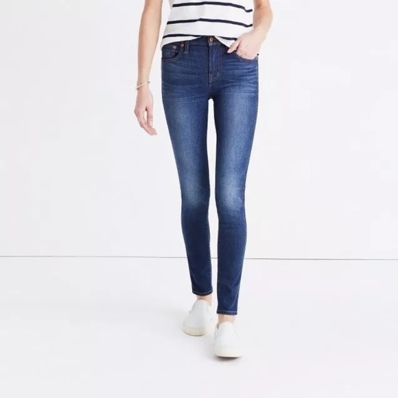 Madewell Denim - Madewell high riser skinny jeans 27